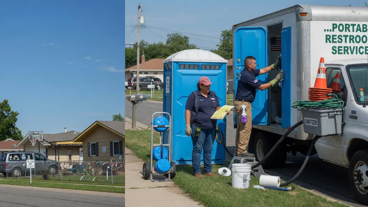 Portable Toilet Rental in Blanchard, LA near me